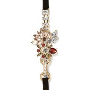 Banana Republic Treasure Trove Fireworks Savannah Crystal Toggle Bracelet NWT 74